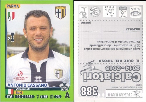 Figurina calciatori panini - figurina,