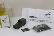 ht227, Roco / Herpa 700603 Dodge M880 da 1,25 a. 4x4 P/P / Minitanks / MERCE NUOVA
