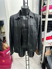 Conbipel Giacca In Vera Pelle Uomo Man Tg52 Nero LLV1222