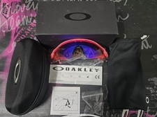 Raro Oakley SplatterFade Collezione Radar EV Path Splatter Rosa Neon Prizm Trail