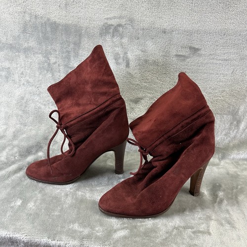 Stivaletti scamosciati donna