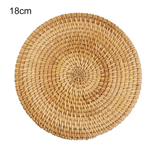 Set sottobicchieri rattan - set,