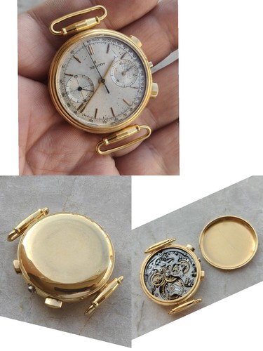 50s zenith chrongraph cal - 50s,
