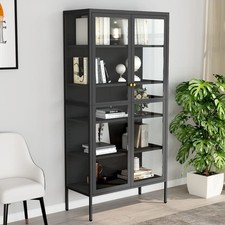 vidaXL Vetrina Antracite