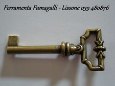 H0100 CHIAVE IN OTTONE ORO