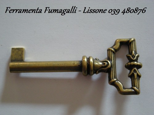 H0100 chiave ottone oro - chiave,