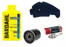 TAGLIANDO PIAGGIO BEVERLY 250 I.E. BARDHAL XTM 10W40  FILTRO OLIO ARIA CANDELA