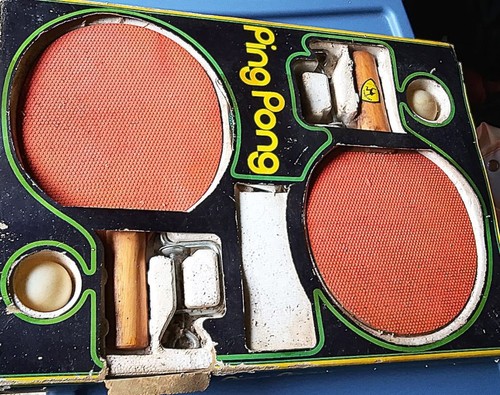 Set vintage ping pong della - set,