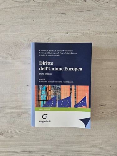 Diritto dell unione europea - europea,
