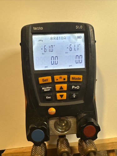 Testo 550 set manometro - 550,