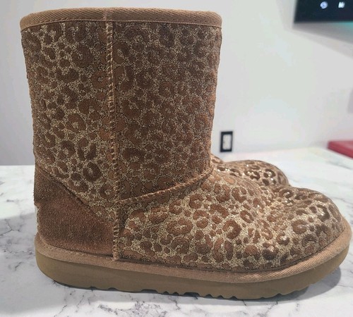 Stivali leopardati ugg classic - stivali,