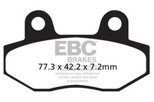 EBC SFAC086 PASTIGLIE FRENO