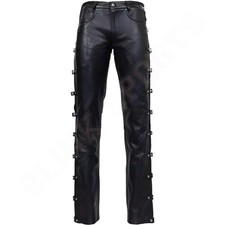 Pantalone uomo classico pelle