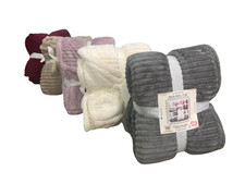 Coperta plaid pile coral - coperta,