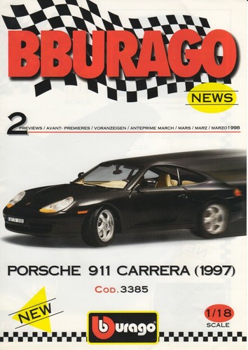 Bburago depliant 1998 - bburago,
