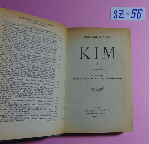 Libro ruyard kipling kim - ruyard,
