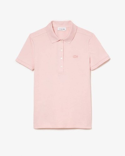 Lacoste polo donna pf5462 rosa - lacoste,