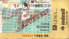 Biglietto stadio Torino Pisa