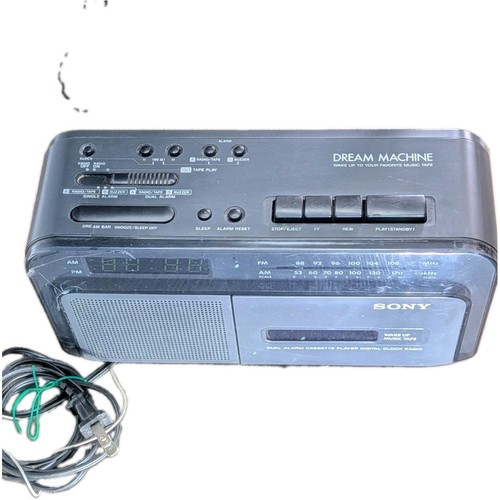 Vtg sony icf c610 - icf-c610, dream