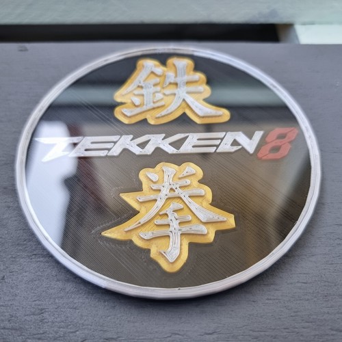 Tekken stampato - tekken, (videogioco)