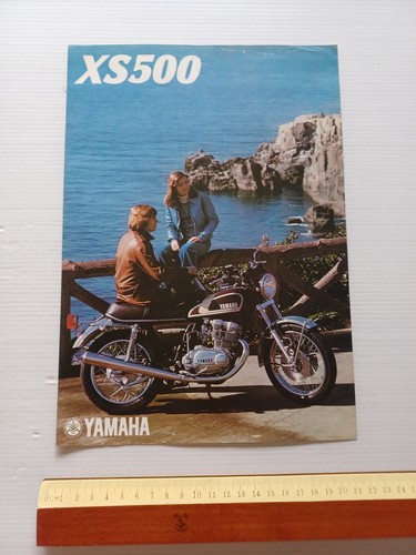 Yamaha 500 1975 depliant - yamaha, xs