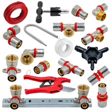 Raccordo a pressare tubo