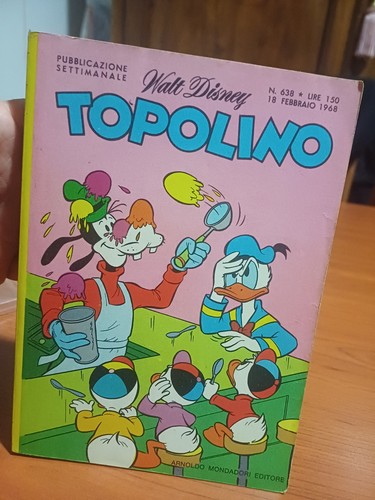 Topolino libretto 638 del - libretto, n.