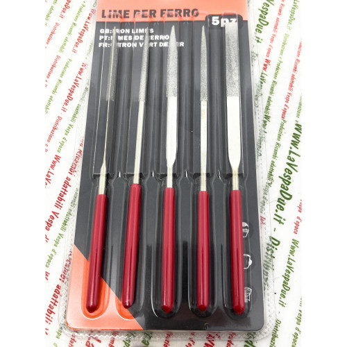 Set pezzi mini lime raspe - di,