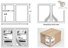 Etichette di spedizione angolo