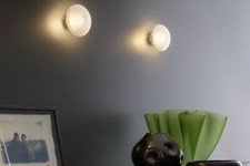 1 LAMPADA DA PARETE FONTANA ARTE SILLABA PICCOLA MODELLO F277560150BINE