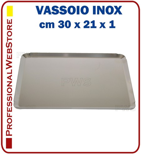 Vassoio acciaio inox - acciaio,
