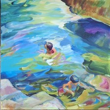 Claudio Malacarne : Bagnanti 