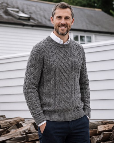 Maglione uomo agnona - maglione,