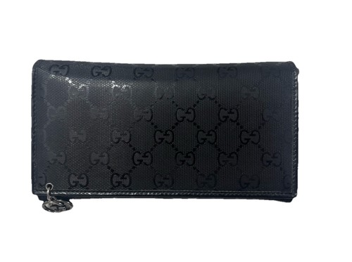 Gucci canvas long wallet - canvas,