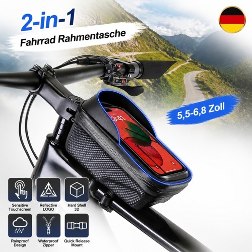 Borsa telaio bicicletta tubo