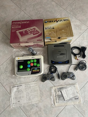 Sega saturn console jap boxed - console,