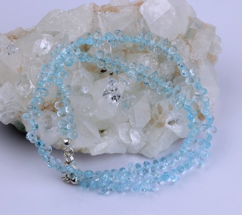 Collana topazio blu - collana,