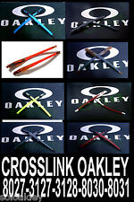 Oakley Astine e finali ricambio mod crosslink 3127 3128 8027 8030 8031 8044 8090