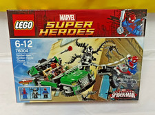 LEGO 76004 SUPER HEROES SPIDER-MAN: SPIDER CYCLE CHASE NUOVO NISB
