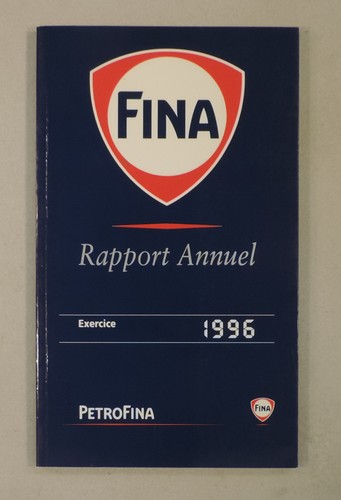 Fina 1996 rapport - annuel, cosey