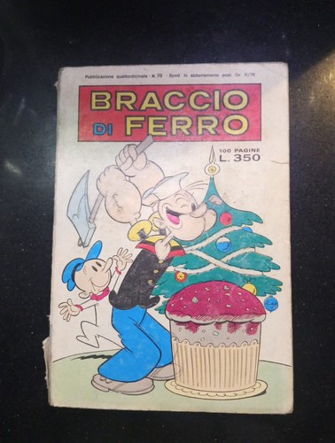 Fumetto braccio ferro - fumetto, di
