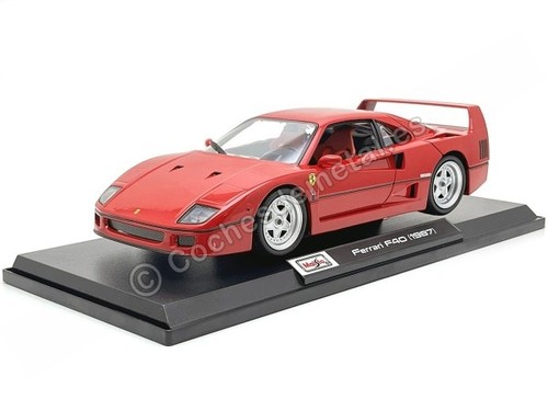1990 ferrari f40 rouge 18 - ferrari,