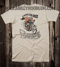Retro Motorcycle Tee T Shirt