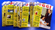 OGGI RIVISTA POLITICA ATTUALITA' CULTURA NUMERI VARI ANNO 1971. LEGGI BENE