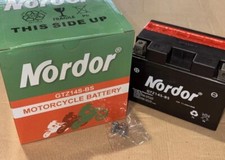 Batteria Nordor GTZ14S-BS AGM 12V per BMW R1200 GS Adventure Honda Africa Twin