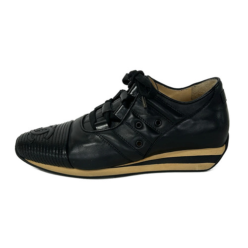 Chanel black women sneakers - chanel,