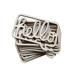  10 Pcs Soprammobili Legno