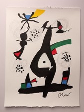 Joan Miró opera su carta XX