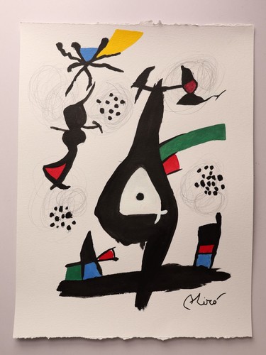 Joan miró opera carta - joan,
