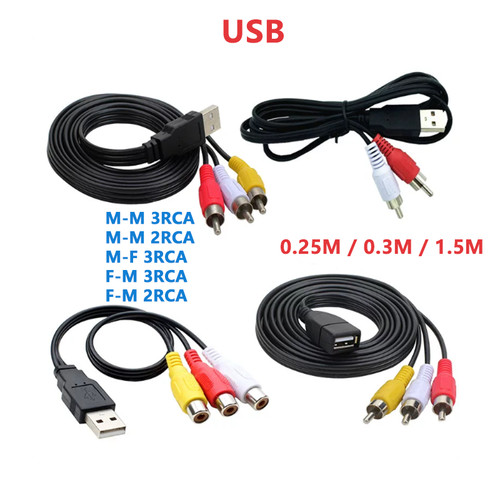 Adattatori compositi usb a - da,